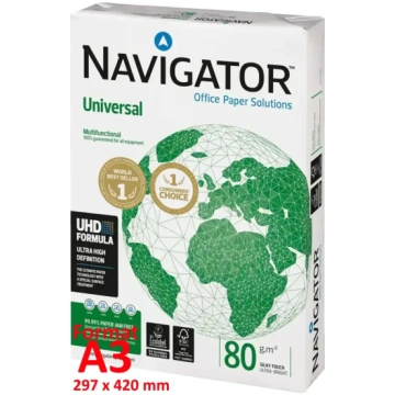 NAVIGATOR A3, biroja papīrs