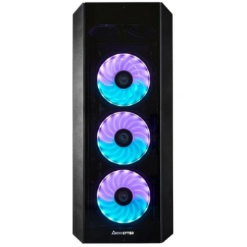 CHIEFTEC Case||ATX/micro ATX/Mini-ATX|Black|Midi T