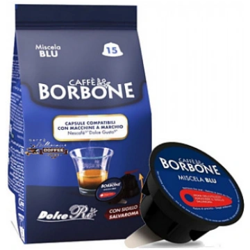 BORBONE Dolce Gusto Blue Dolce Re 15gab. Kafijas k