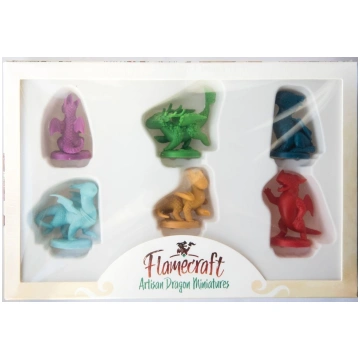 Cardboard Alchemy Flamecraft: Dragon Miniatures (E