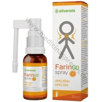 FarinGospray apelsīnu, 20 ml