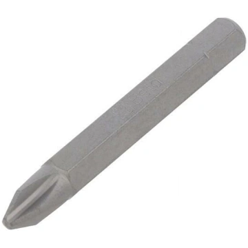 Screwdriver bit; Phillips; PH2; 1/4"; Overall len: