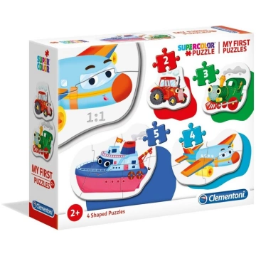 Clementoni: Mana pirmā puzzle: transporta līdzekļi