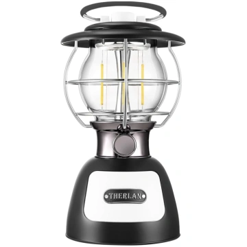 Therlan LED kempinga lampa uzlādējama 3 gaismas re