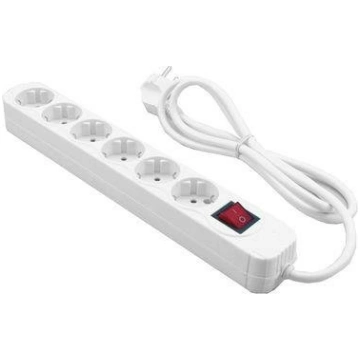 CABLE POWER EXTENSION 1.4M/6OUTL. MRCS206 MEDIARAN