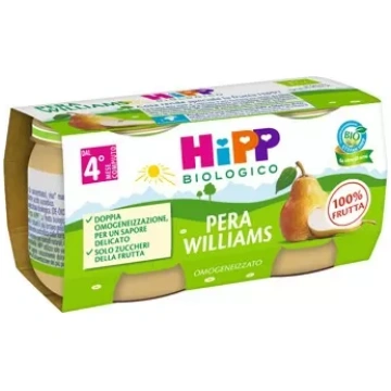 Hipp Bio Omogeneizzato Pera Williams 2x80G