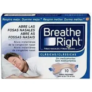 Breathe Right Deguna Strēmeles Mazs Izmērs 10 Gab