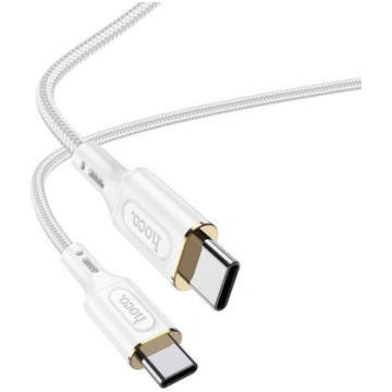 USB kabelis Hoco X95 60W Type-C to Type-C 1.0m bal