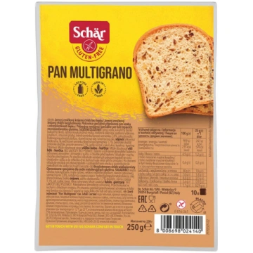 Schär Pan Multigrano bezglutēna graudu maize sķēlē