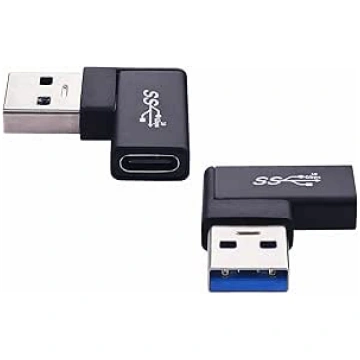 Typ C Stecker USB C 90 Grad Adapter Stecker rechts
