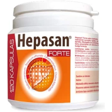 Hepasan Forte, 120 kapsulas