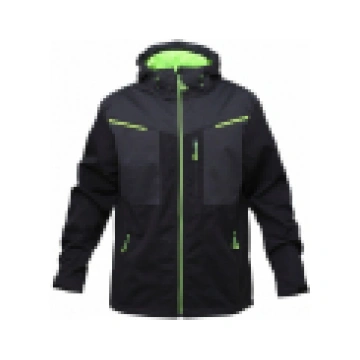 ROXET softshell jaka (pelēka/melna) ar TPU membrān