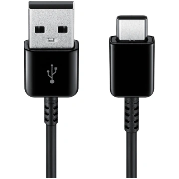 Kabelis USB-A Cable-USB-C 1,5m melns
