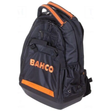 Backpack | tool case | orange-black | polyester | 