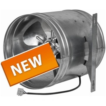 ZKM160, kanāla zemspiediena ventilators, Ø160mm, m