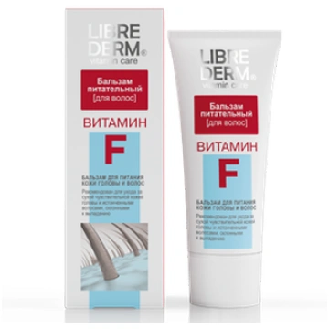 LIBREDERM Vitamīns F barojošs balzāms galvas ādai 