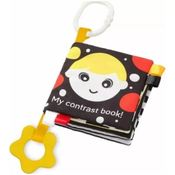 Sensorā auduma grāmata baby ono My Contrast Book 0