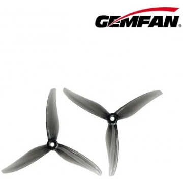 Gemfan Fury 5131.0 Clear Grey Props 2CW + 2CCW