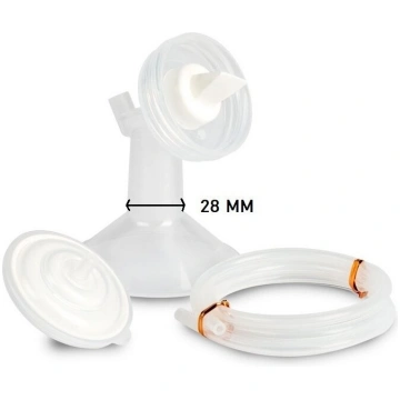 Piena pumpja krūts vāciņš Spectrum 28 mm, 1 gab
