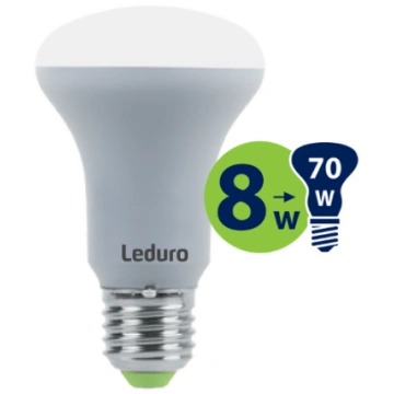 R63 LED SPULDZE PL-R63-21177 8W 550lm E27 180° 300