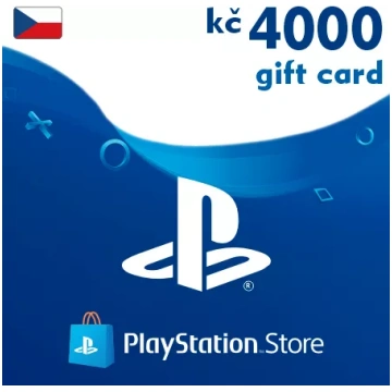 PSN Karte 4000 CZK (Čehija) - PlayStation Dāvanu K