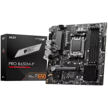 Pamatplate MSI PRO B650M-P, AMD B650, AM5 sokets, 