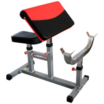 Bicepsa trenažieris Insportline Lkc301 ar soliņu