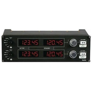 Joystick Logitech G Saitek Pro Flight Radio Panel 