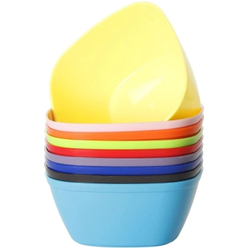 Youngever 9 x 12oz varavīksnes plastmasas uzkodu t
