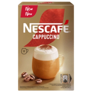 Šķīstošās kafijas dzēriens NESCAFE Cappuccino 8x13