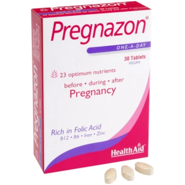 Pregnazon (21 optimāla uzturviela grūtniecēm) 30 v