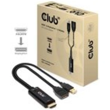 Club3d I/O ADAPTER HDMI TO DP/ACTIVE M/F CAC-1331