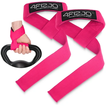 4Fizjo Deadlift Straps treniņu siksnas vilkmei, ro