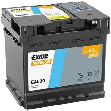 Akumulators Exide Premium EA530 53Ah 540A