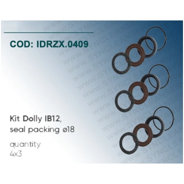 Kit Dolly Com12, (Cod. 5019.0037) IDROBASE (ZX.040