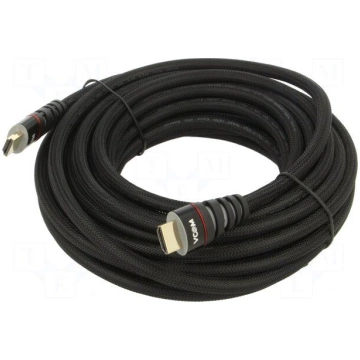 Cable | HDMI plug,both sides | PVC | textile | HDM