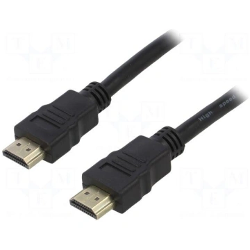 Cable | HDMI 1.4 | HDMI plug,both sides | 3m | bla