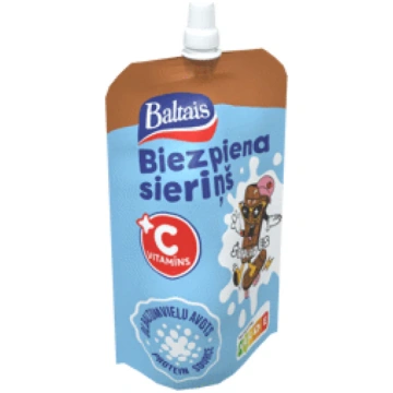 Biezpiena sieriņš ar C vitamīnu šokolādes BALTAIS 