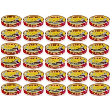 Baltais tuncis olīveļļā 112g Ortiz x 30 gab. ANEB0