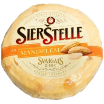 Siers Sierštelle ar mandelēm 340g
