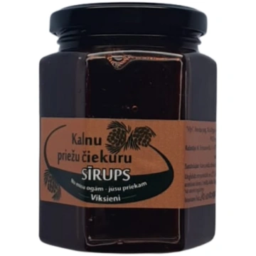 Kalnu priežu čiekuru sīrups 250ml Maija Simanoviča