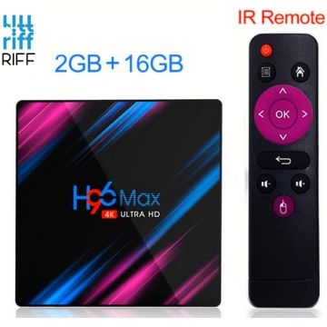 Riff H96 MAX RockChip RK3318 Quad-Core 64bit Corte