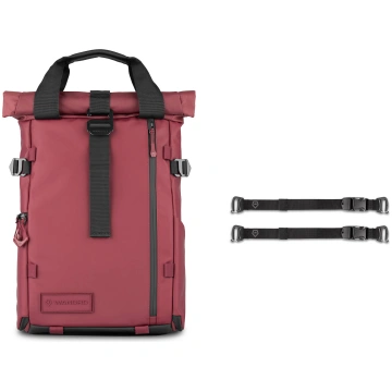 Wandrd backpack PRVKE 15L, rhone burgundy