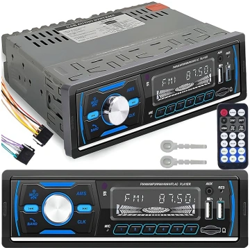 Retoo Automobiļu radio ar Bluetooth brīvroku kompl