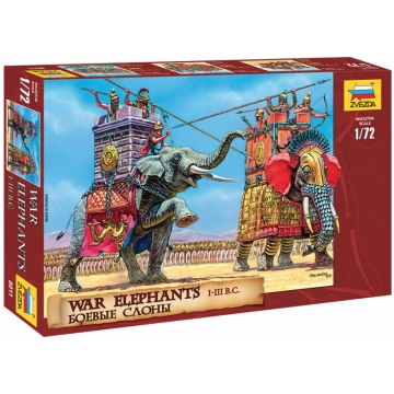 1:72 Zvezda 8011 - Kara ziloņi III-I p.m.ē