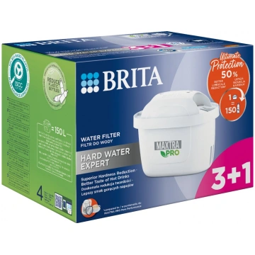 Brita Maxtra Pro Hard Water Expert filter 3+1 pc |