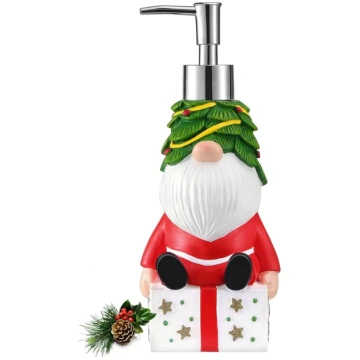 Luxspire Ziemassvētku ziepju dozators, 350 ml sveķ