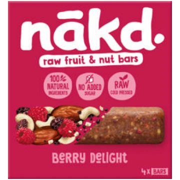 Batoniņi ar avenēm multipaka NAKD 4x35g
