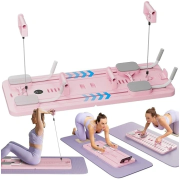 Saliekamā Pilates dēļa mājas treniņiem, slīdošais 