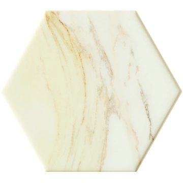 Flīzes, keramika Tubadzin Flare White hexagon PS02